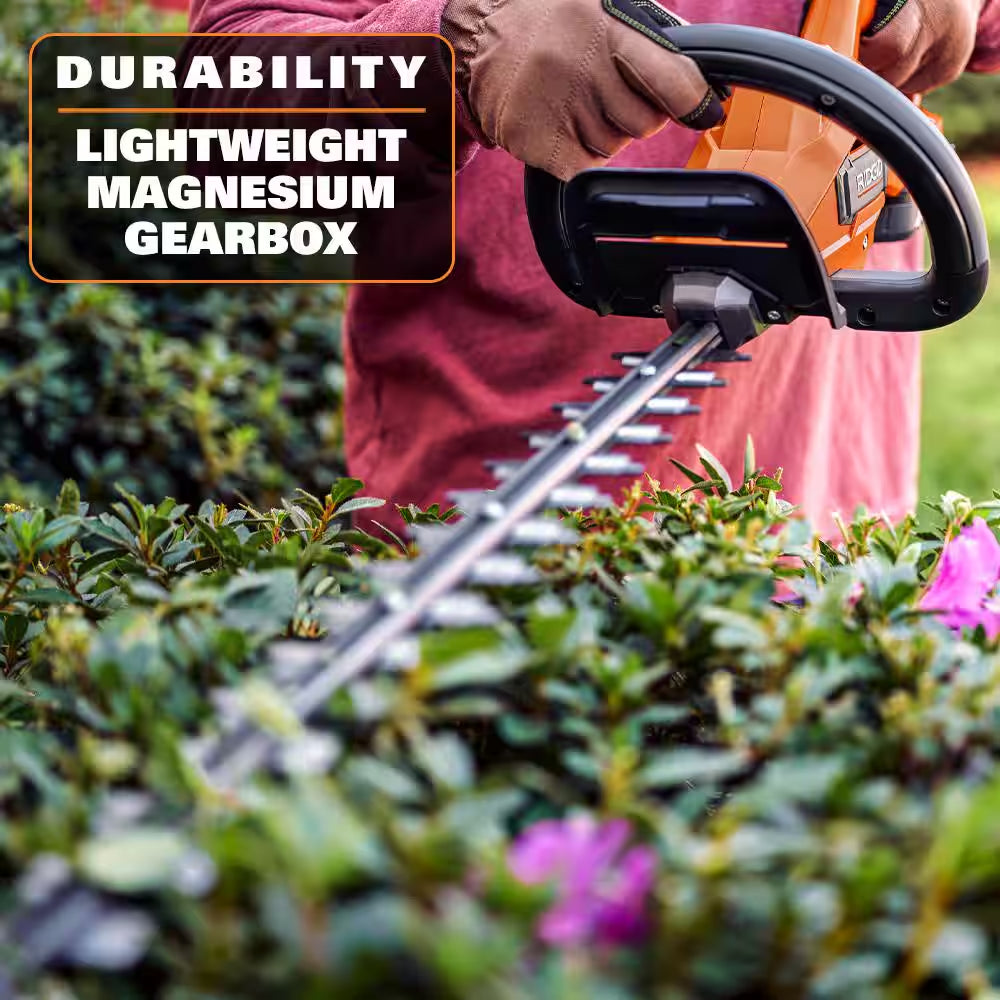 18-Volt Brushless 22 In. Cordless Hedge Trimmer and Pruning Shears (Tool Only)