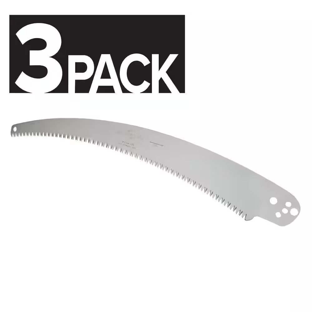 13 In. Barracuda Tri-Cut Replacement Pruning Saw Blade (3-Pack)