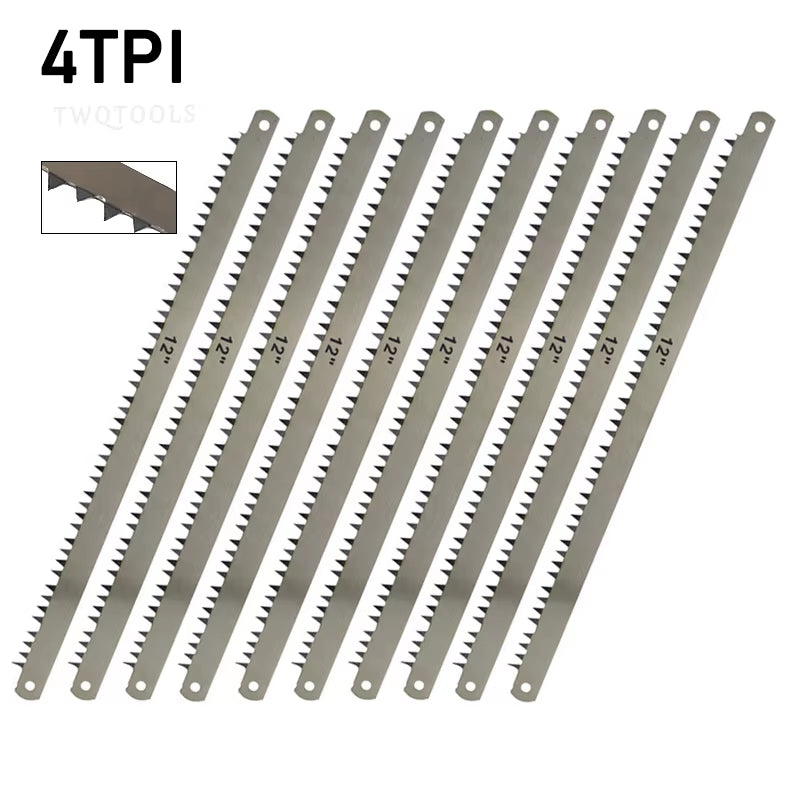 12 Inch Hacksaw Replacement Blades 24T 14T 4T 18T Wood Tree Pruning Metal Cutting Saw Blade