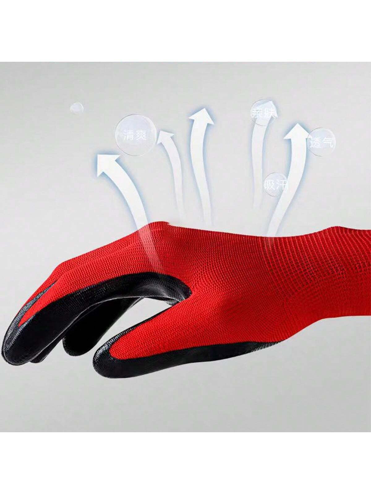 12/8/4 Pairs/Pack, Multipurpose Work Gloves, Gardening Gloves and Heavy Duty Work Gloves