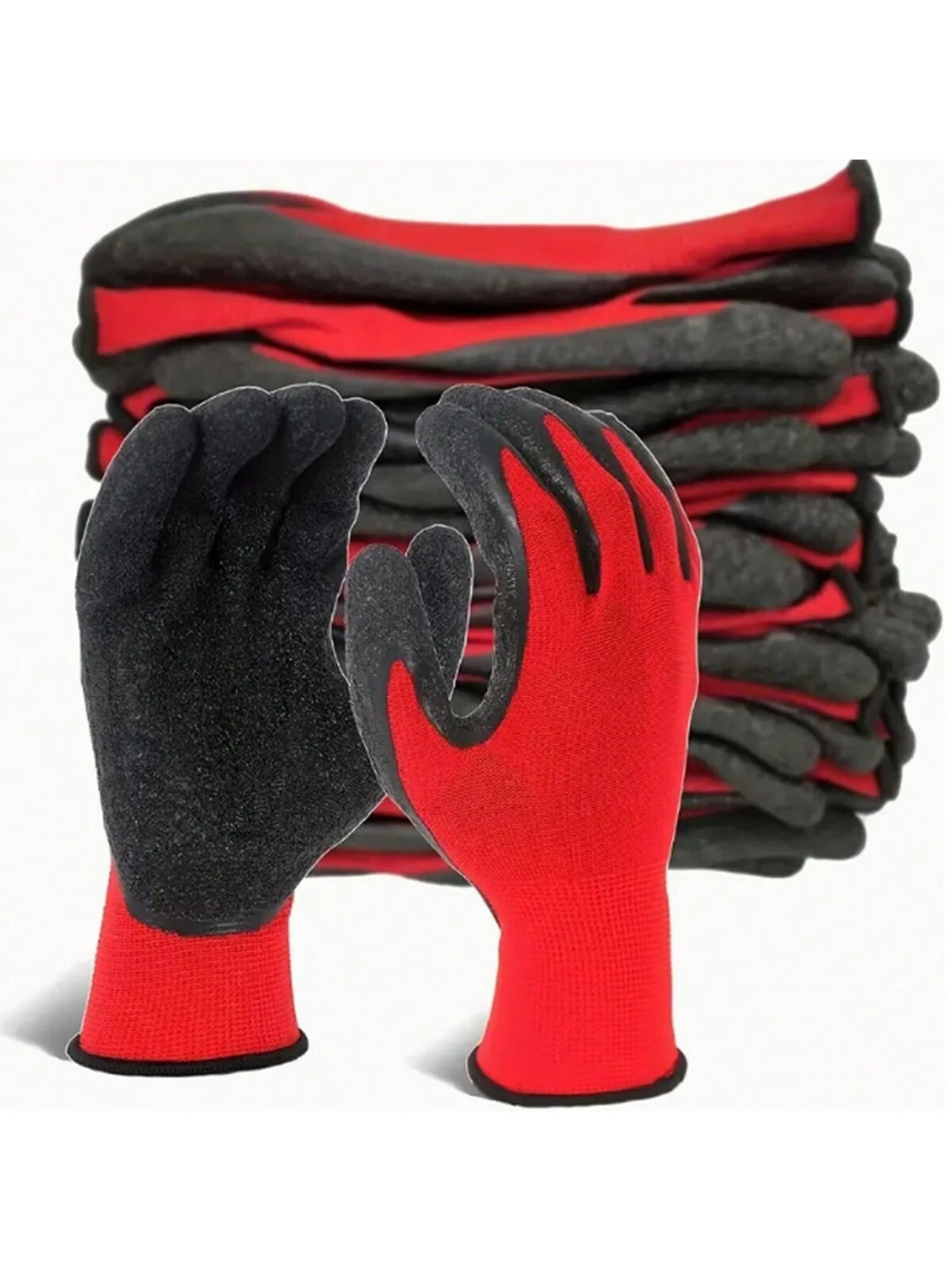 12/8/4 Pairs/Pack, Multipurpose Work Gloves, Gardening Gloves and Heavy Duty Work Gloves
